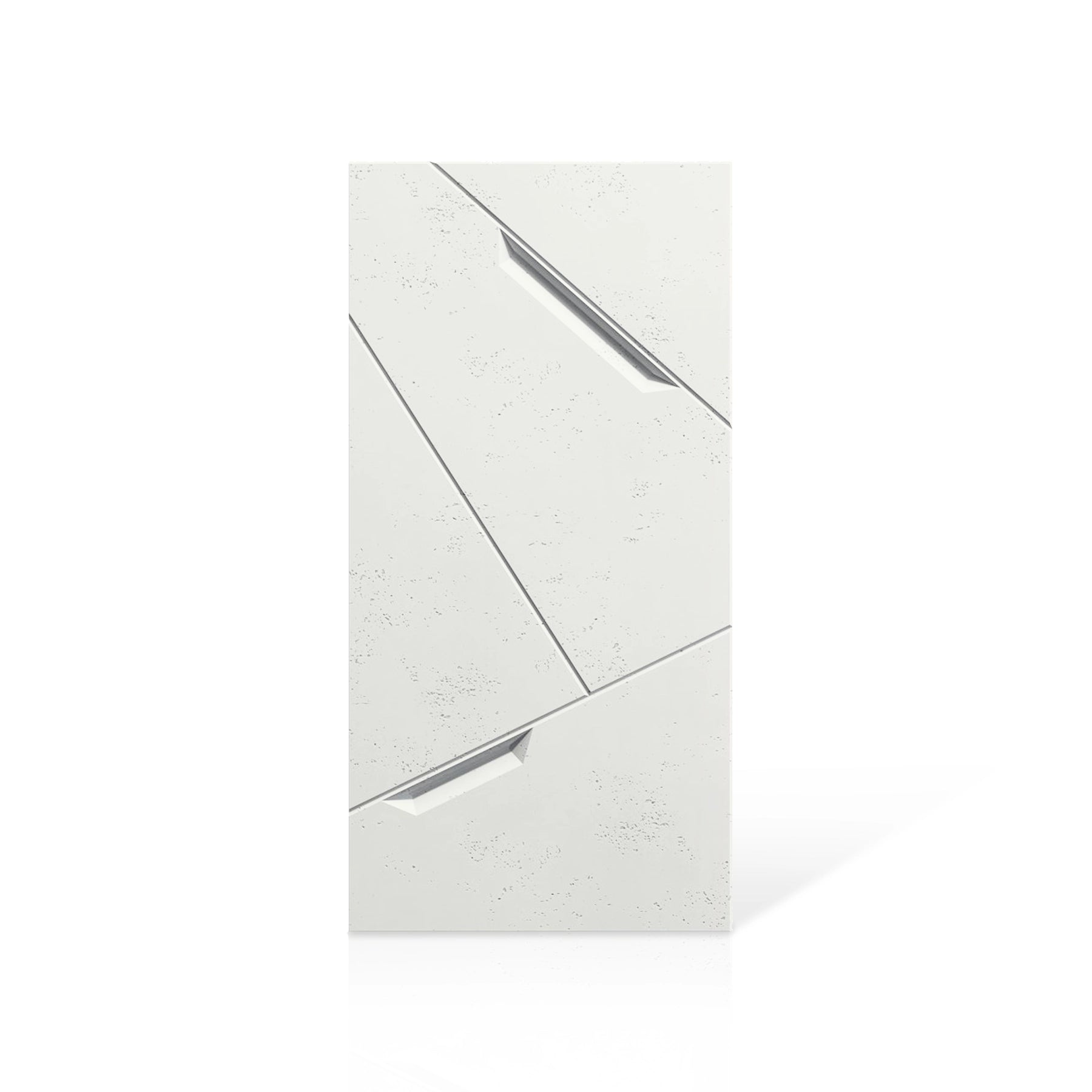 3D Concrete Wall Panels STOWAWAY colour swatch on white background DecorMania UK